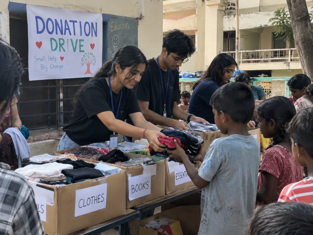 Donation Drives